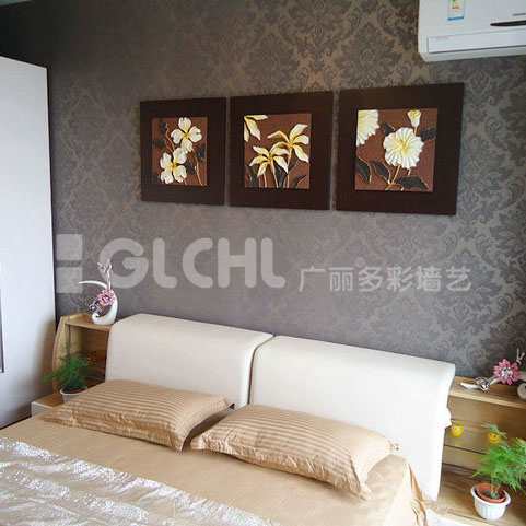 歐式床頭背景 歐式床頭背景